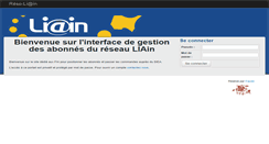 Desktop Screenshot of customers.liain.fr